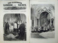 Old Antique Print 1878 Vatican Funeral Pope Cardinal Camerlengo Fine Art 19th
