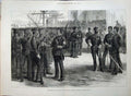 Old Antique Print 1878 Indian Expeditionary Force Prince Wales Goorkahs 19th