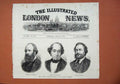Old Antique Print 1878 Marquis Salisbury Earl Beaconsfield Lord Russell 19th