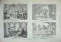 Old Antique Print 1879 Illustrations Lara Art Union London Acting Scenes 19th