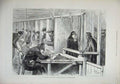 Original Old Antique Print 1879 Manchester Men Women Applying Relief Windmill