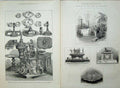 Antique Old Print 1879 Emperor Germany Royal Wedding Gifts Duke Connaught 19th