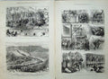 Original Old Antique Print Zulu War 1879 Blackwall Colonel Glyn Horses Army