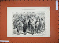 Original Old Antique Print 1879 Afghan War Native Sier Khelat-I-Ghilzai Horses