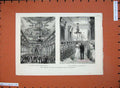 Original Old Antique Print Marquis Lorne Princess Louise Montreal 1879 Andrew'S