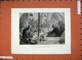 Old Antique Print 1879 Afghan War Mess Tent Battalion Rifles Basawul Army 19th