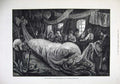 Old Antique Print 1879 Balloon Making Coxwell'S Manufactory Seaford Art 19th