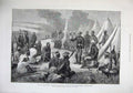 Old Antique Print 1879 Zulu War General Newdigate Spy Landman'S Drift Art 19th