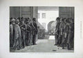 Old Antique Print 1879 Egypt Reception Tewfik Pasha Citadel Cairo War Art 19th
