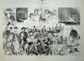 Antique Old Print 1879 Mr Gladstone Midlothian Scotland Dalmeny House War 19th