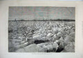 Original Old Antique Print 1880 Winter Scene France Loire Saumur Rocks 19th