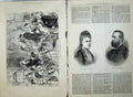 Old Antique Print 1880 Princess Frederica Baron Pawell-Rammingen Wedding 19th