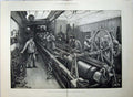 Antique Old Print Fine Art 1880 Testing Chain Cables Chatham Dockyard Men 19th