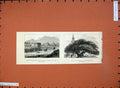 Old Antique Print 1880 Assassination Colonel Koumerow Yew Tree Buckland 19th