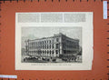 Original Old Antique Print 1880 Agricultural Museum Berlin Fisheries Exhibition