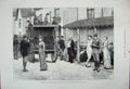 Original Old Antique Print 1880 Scotland Horse Coach Fife Arms Braemar Scotland