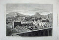 Old Antique Print 1880 War Afghanistan Interior Citadel Candahar Horses 19th