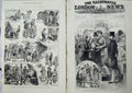 Old Antique Print 1880 Rifle Camp Wimbledon Common Princess Wales Prizes 19th