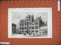 Old Antique Print 1880 Sir Josiah Mason'S Science College Birmingham Art 19th