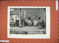 Old Antique Print 1880 Fine Art Embroidering Sarangs Sumatra Women Work 19th