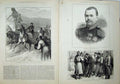 Old Antique Print 1881 Alexander Emperor Russia Horse Sledge Petersburg 19th