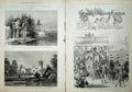 Antique Old Print 1881 Royal Wedding Berlin Brandenburg Gate Palace Sagan 19th