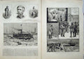 Old Antique Print 1881 Sothern Liverpool Frost Ice Ship Lord Dundreary 19th