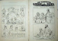 Old Antique Print 1881 Irish Land League Dublin Court Room Judges Walker 19th