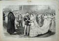 Antique Old Print 1881 Wedding Prince William Prussia Victoria Berlin Art 19th
