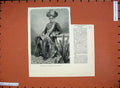 Original Old Antique Print 1881 Portrait Maharajah Mysore Childhood Boy 19th