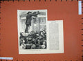 Old Antique Print 1881 Scene Swarm Bees Wellington Street Strand London 19th