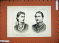 Original Old Antique Print 1881 Royal Marriage Berlin Victoria William Prussia
