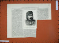 Original Old Antique Print 1881 Portrait Mohammed Sadik Bey Tunis Man War 19th