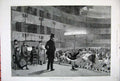 Original Old Antique Print 1881 Pantomime Rehearsals Theatre Music Dancing Art