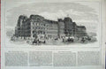 Old Antique Print 1881 Army Navy United States Government Washington Art 19th