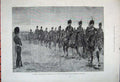 Old Antique Print 1881 Army Volunteer Windsor Artillery Queen Ta Dadd Art 19th