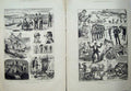 Original Old Antique Print 1881 Siers Wimbledon Rifle Meeting Shooting Sport