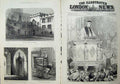 Old Antique Print 1881 Deanery Westminster Dean Stanley Study Fine Art 19th