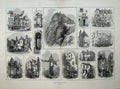 Old Antique Print Edinburgh 1881 Castle Greyfriars Grassmarket John Knox 19th