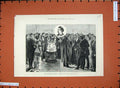 Old Antique Print 1881 International Medical Congress Guildhall Men Art 19th