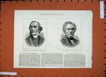 Old Antique Print 1881 Portrait Rev Bradley Dean Westminster Billing Men 19th