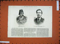 Old Antique Print 1881 Prince Zil-Ul-Sultan Persia Blackburne Chess Sport 19th