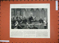 Original Old Antique Print 1881 Dean Stanley Memorial Chapter House Westminster