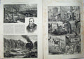 Old Antique Print 1882 Bradford Manningham Hall Mayor John Hill Fine Art 19th