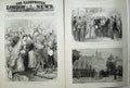 Antique Old Print 1882 Royal Wedding Princess Helen Queensborough Windsor 19th
