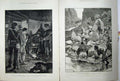 Antique Old Print 1882 War Herzegovina Austrian Gendarme Station Army Art 19th