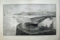 Antique Old Print Channel Tunnel Dover 1882 Admiralty Pier Ships Fine Art 19th