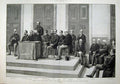 Original Old Antique Print James Palace 1882 Prince LeopLord Bruce Edinburgh
