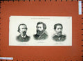 Old Antique Print 1882 Carlos D'Amico Dardo Rocha Francisco Uriburu Men 19th