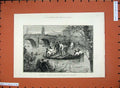 Old Antique Print 1882 River Liffey Daggers Murders Men Boats Bridge Art 19th